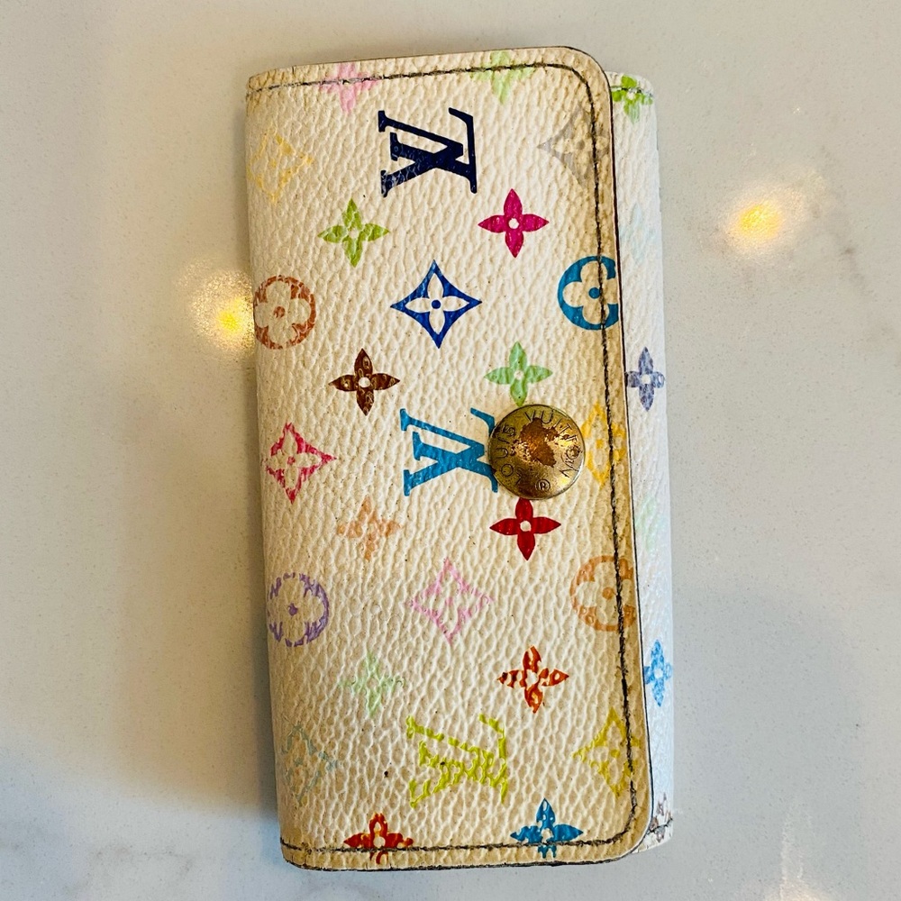 Louis Vuitton multicolor monogram key holder (vintage)